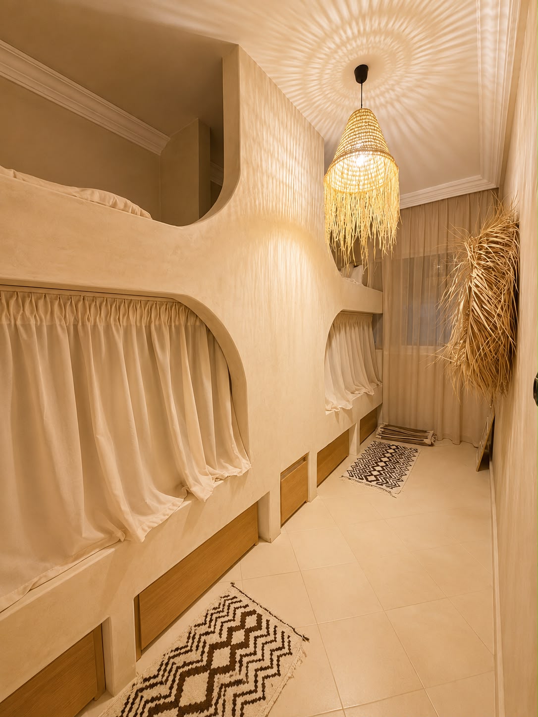 4-Beds Male Dormitory Room
