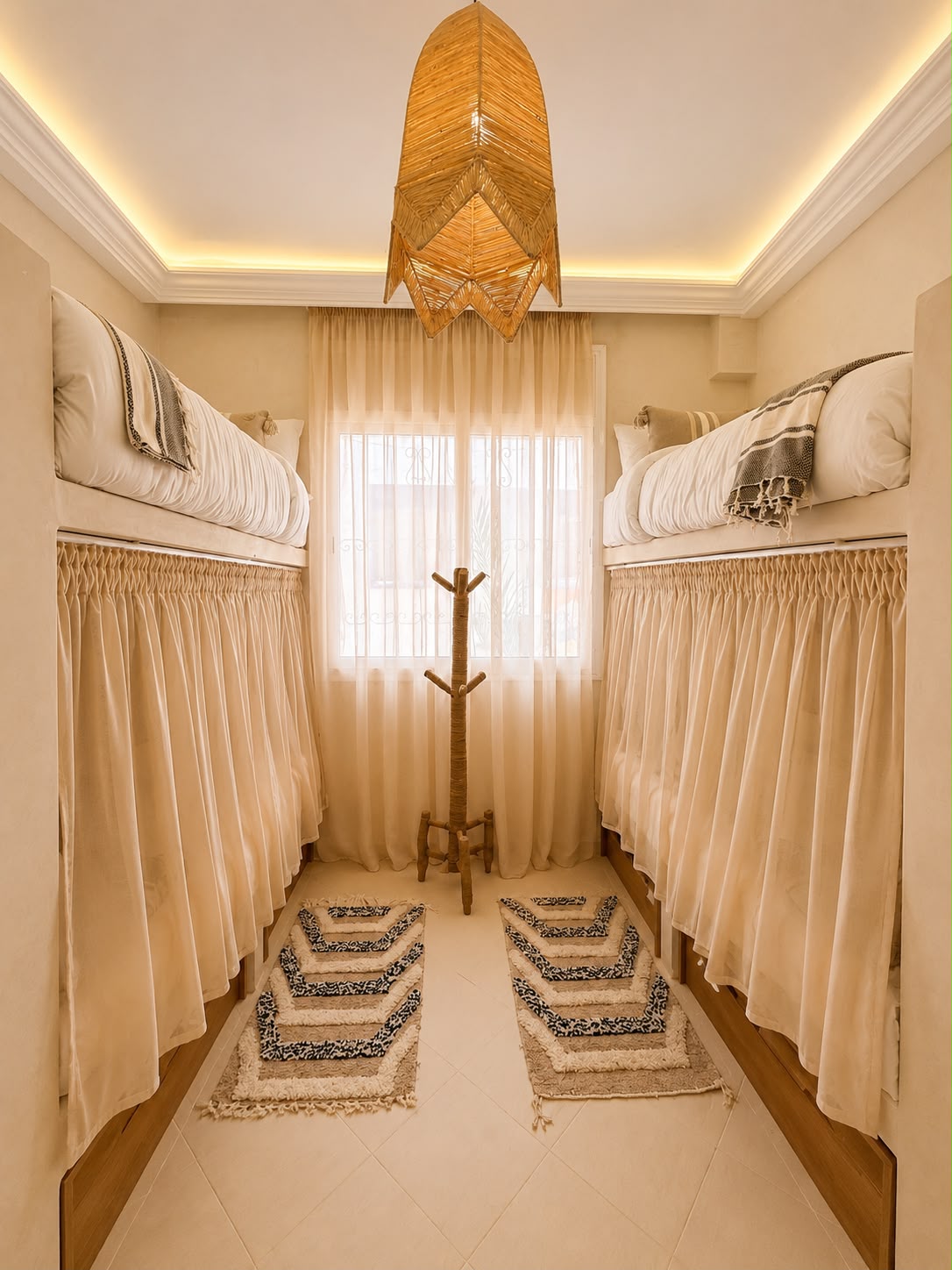 4-Beds Private Dorm Room